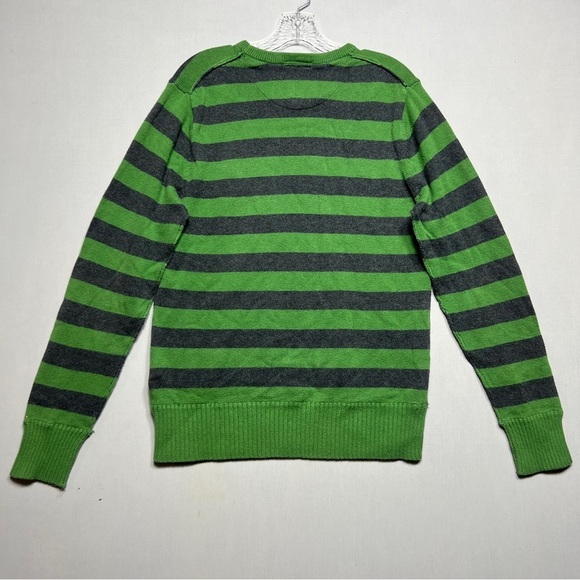 American Eagle AE Vintage Fit Sweater Men’s Size Large Green Cotton/Wool - Picture 8 of 9